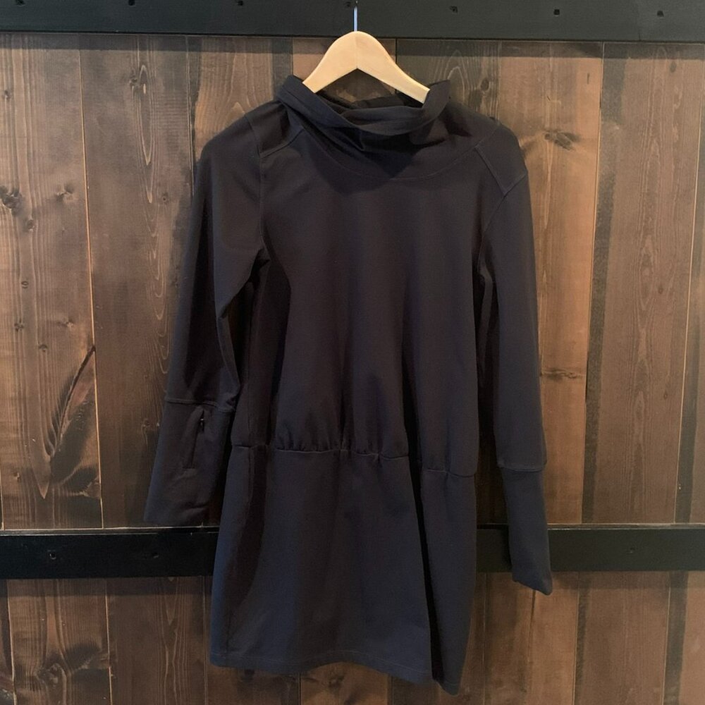 Mountain HardWear Black Tunic Long Sleeve Dress Size S